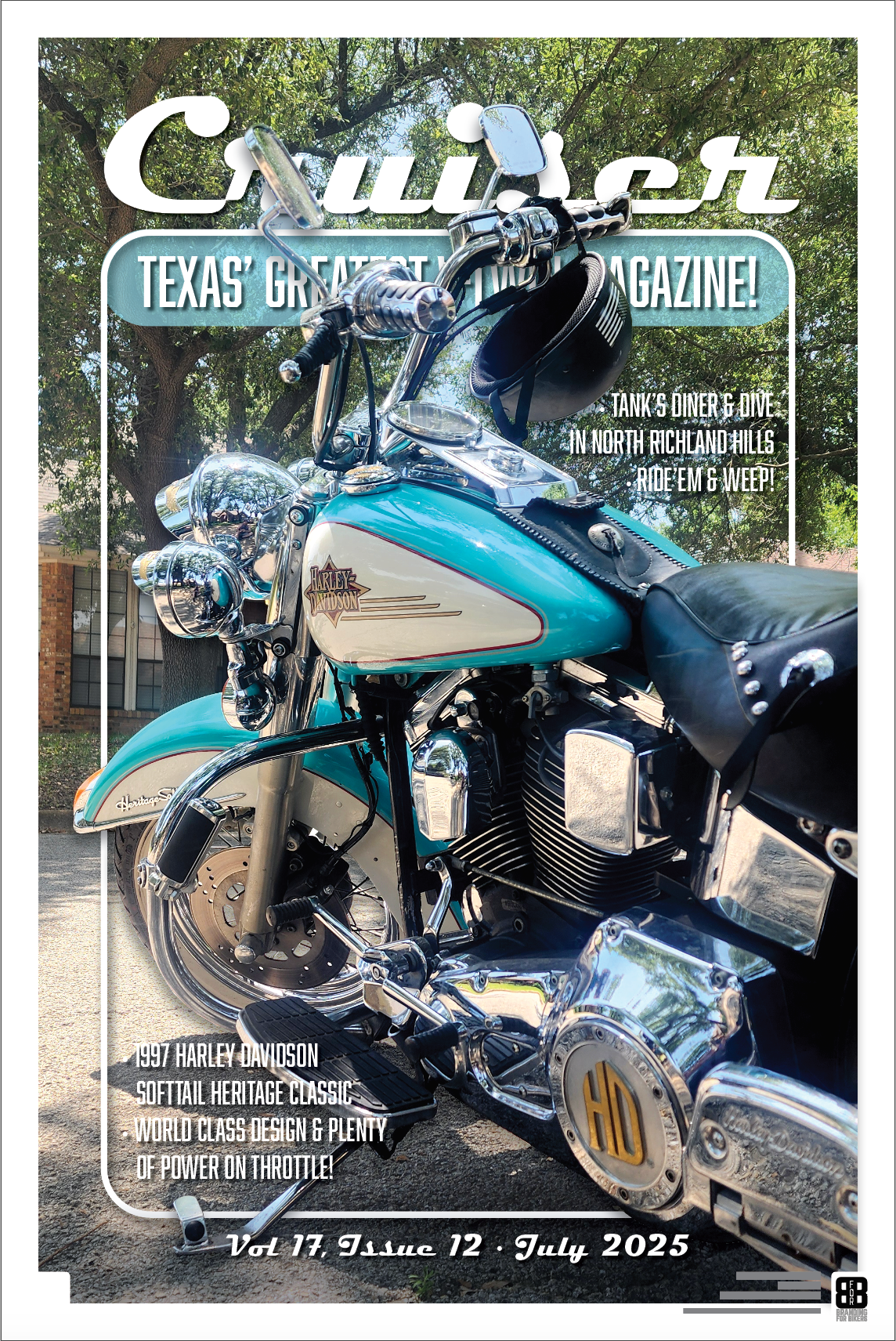 Custom Art Poster Print - Style: Cruiser Magazine